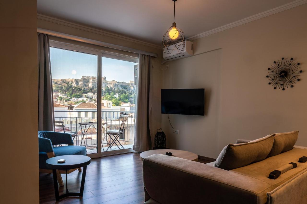 Luxury Apartment Overlooking The Citadel Of Tsakas Athens Ngoại thất bức ảnh